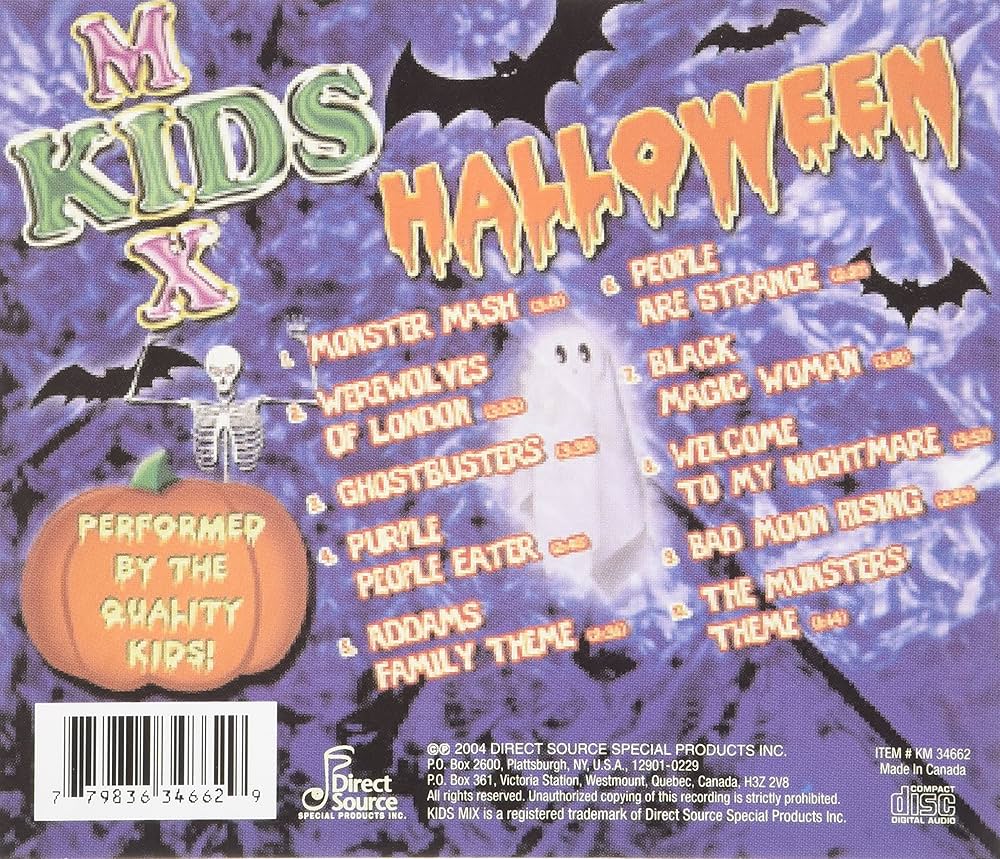 Amazon.com: Kids Mix Halloween: 0779836346629: Various